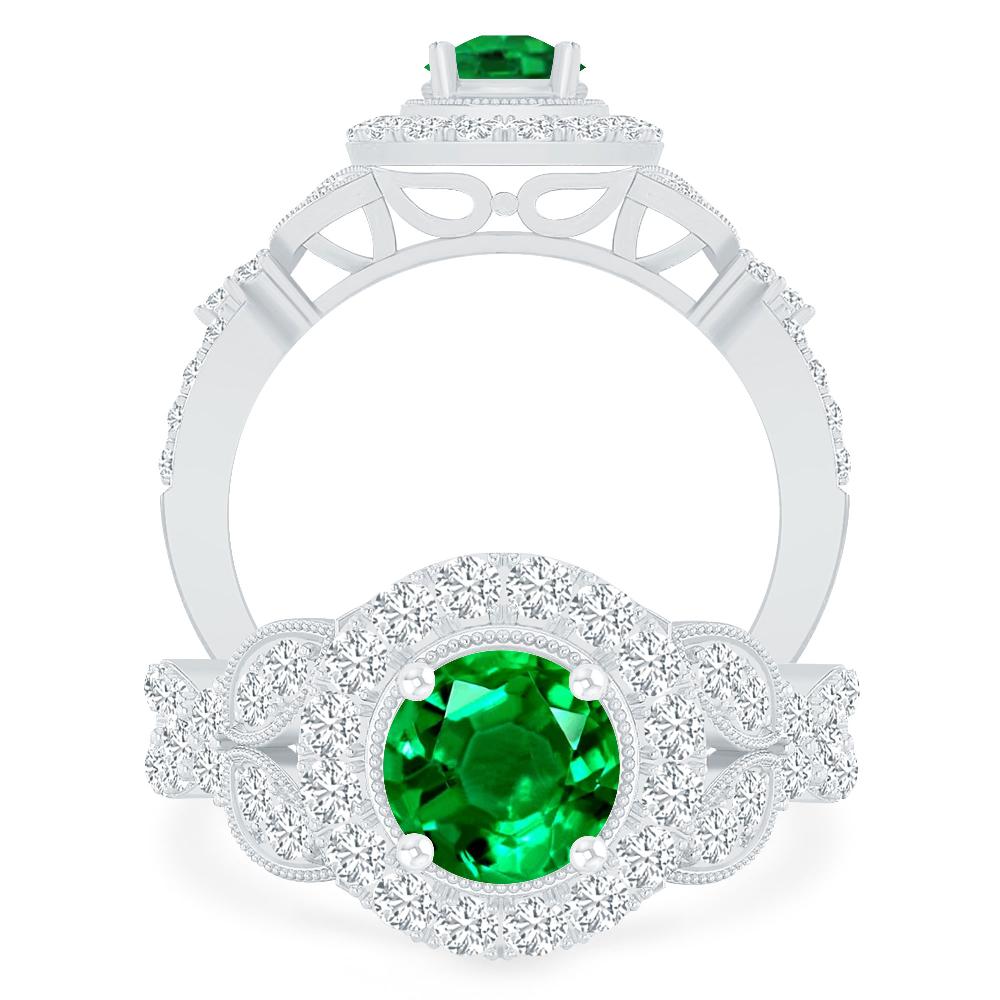 White Gold - Emerald