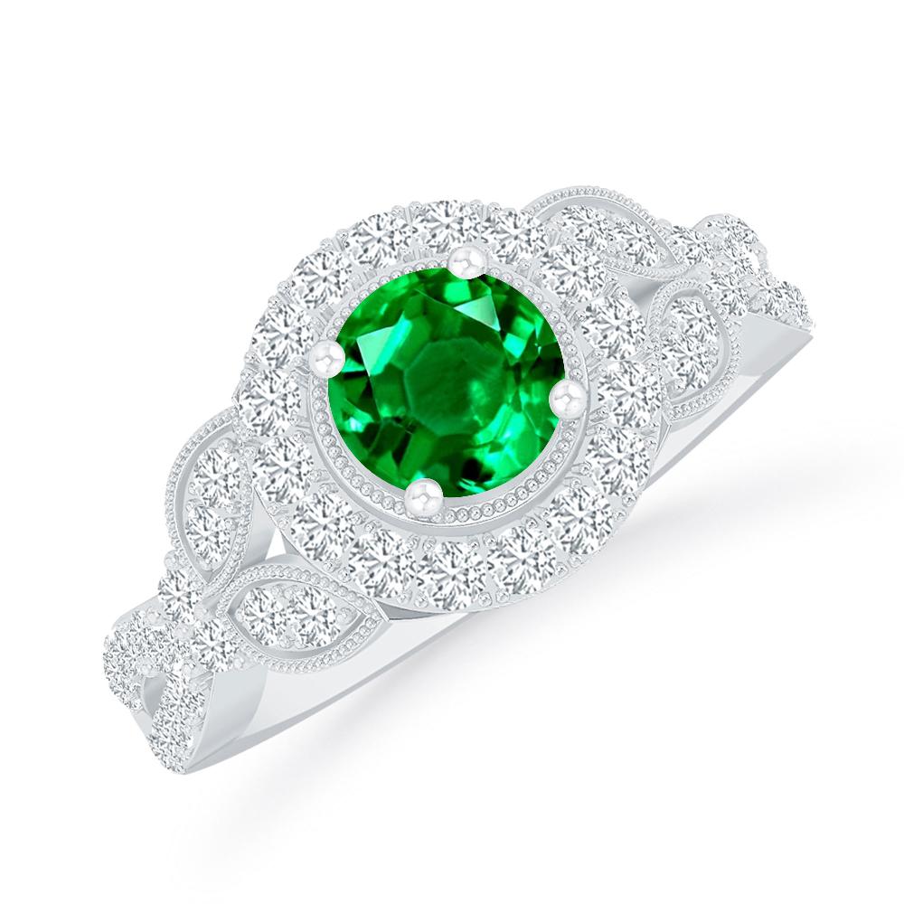 White Gold - Emerald