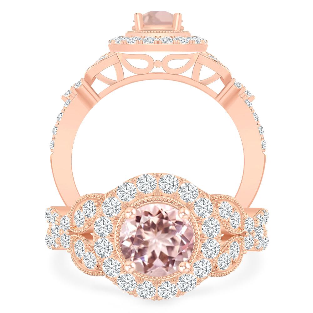 Rose Gold - Morganite