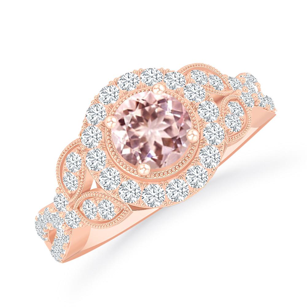 Rose Gold - Morganite