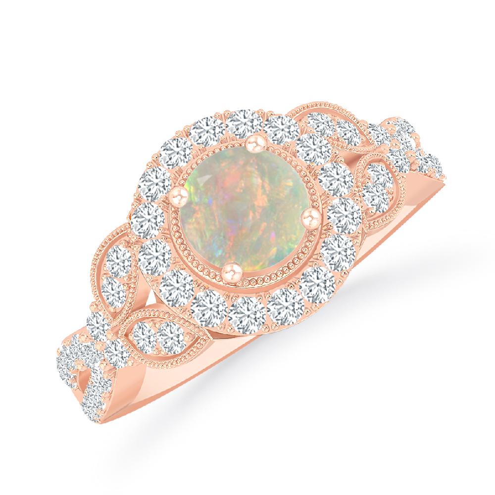 Rose Gold - Opal