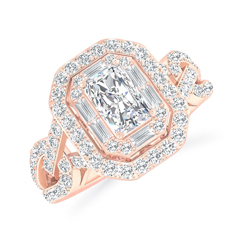 Rose Gold - Diamond