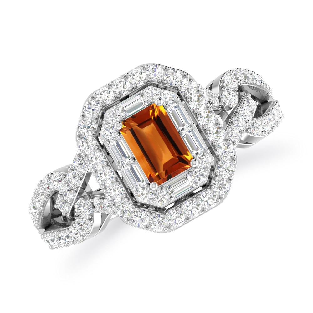 White Gold - Citrine