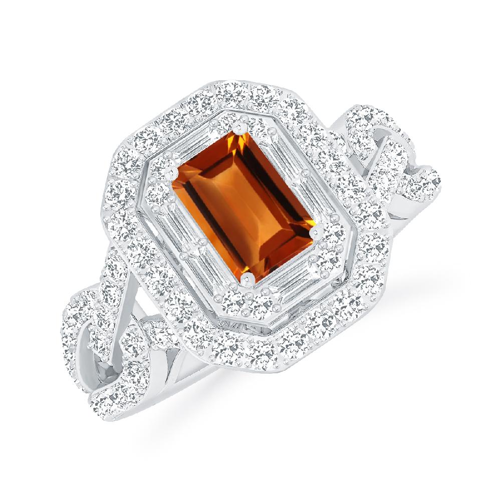 White Gold - Citrine