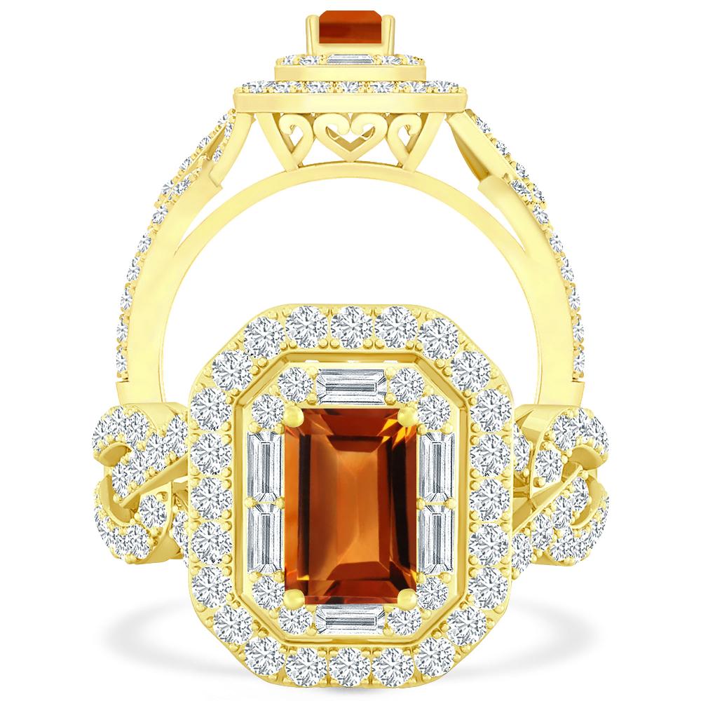 Yellow Gold - Citrine