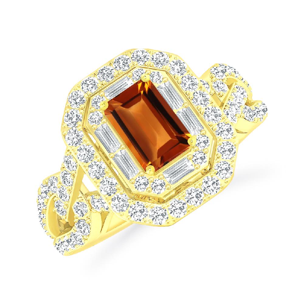 Yellow Gold - Citrine