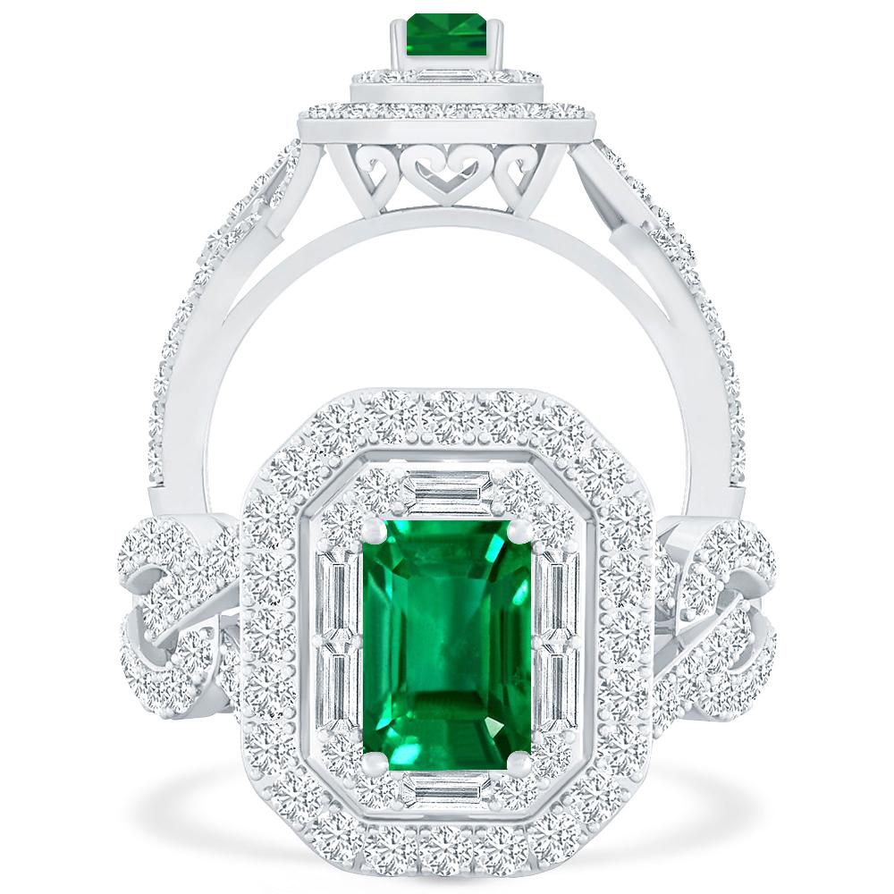 White Gold - Emerald