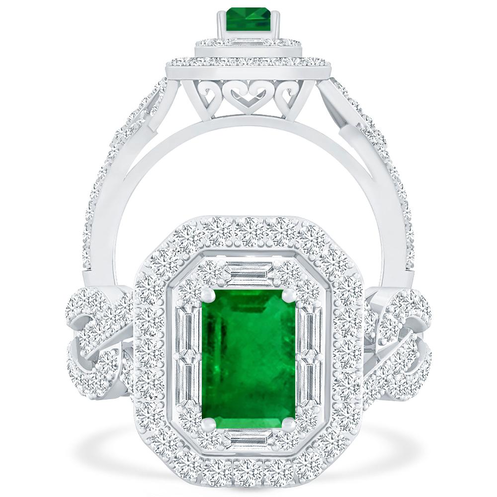 White Gold - Emerald