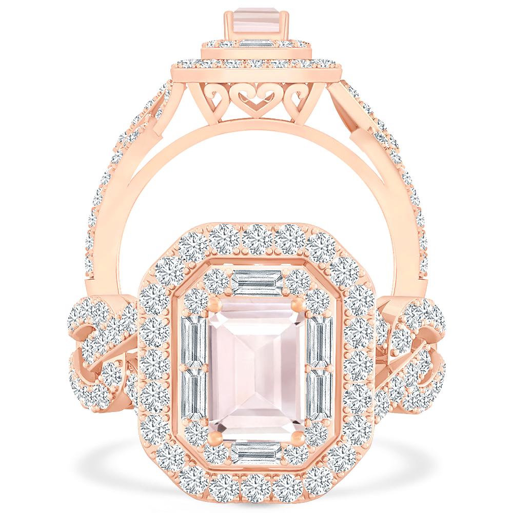 Rose Gold - Morganite