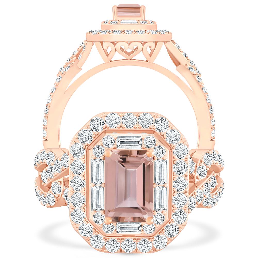 Rose Gold - Morganite