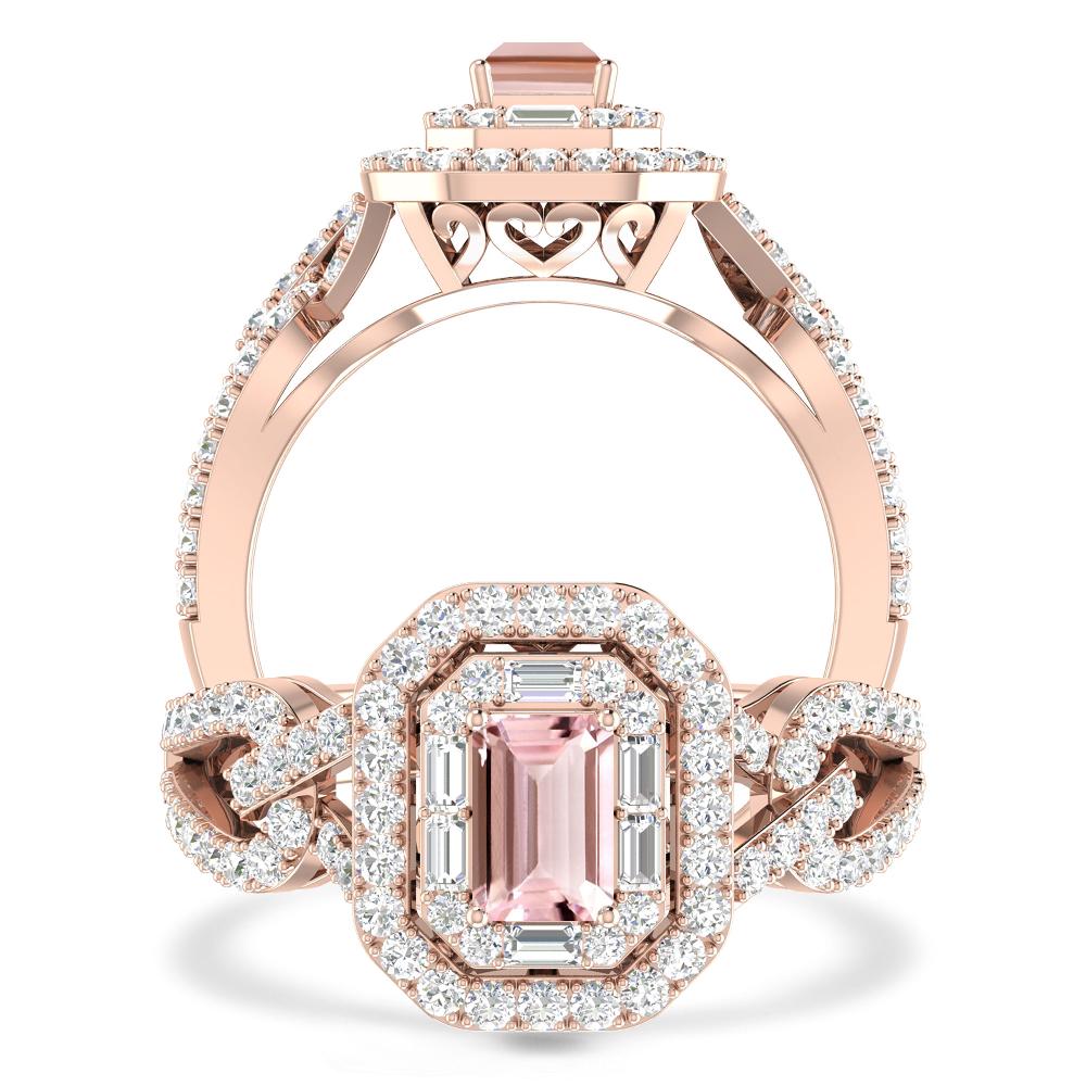 Rose Gold - Morganite