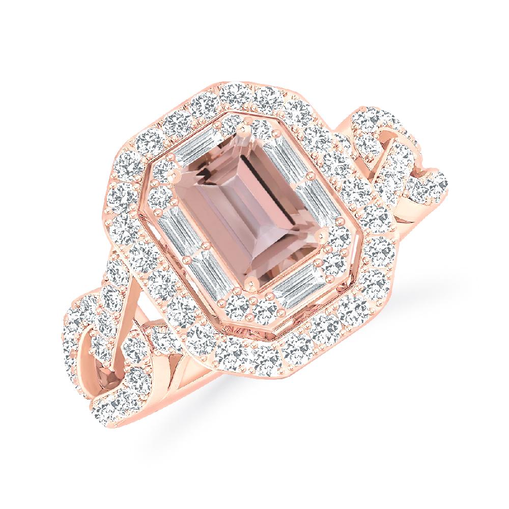 Rose Gold - Morganite