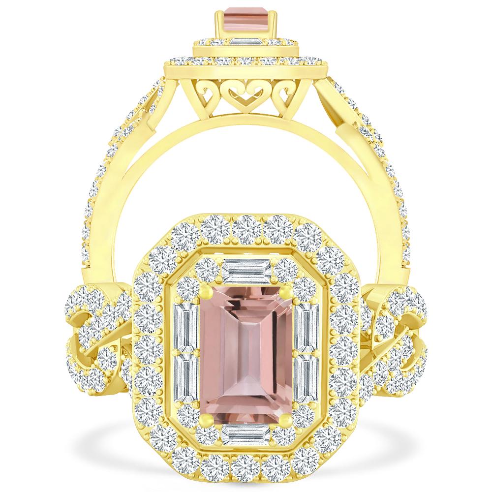 Yellow Gold - Morganite