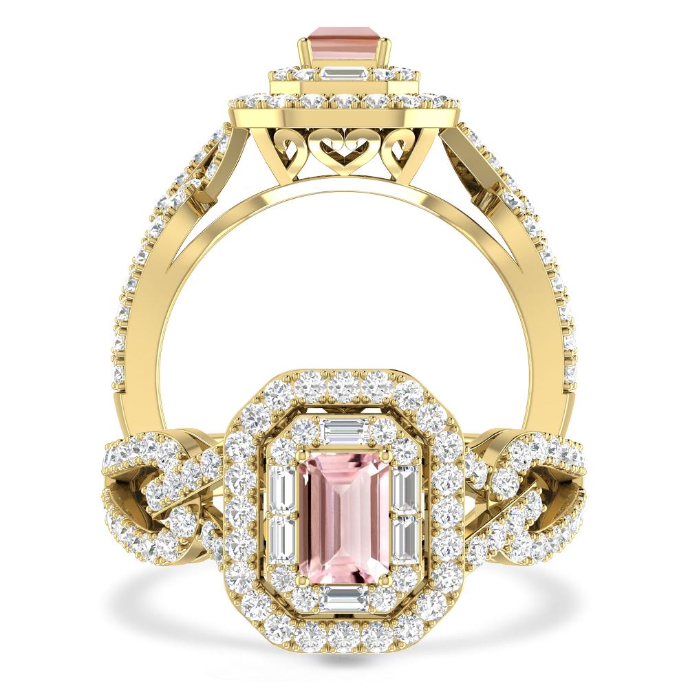 Yellow Gold - Morganite