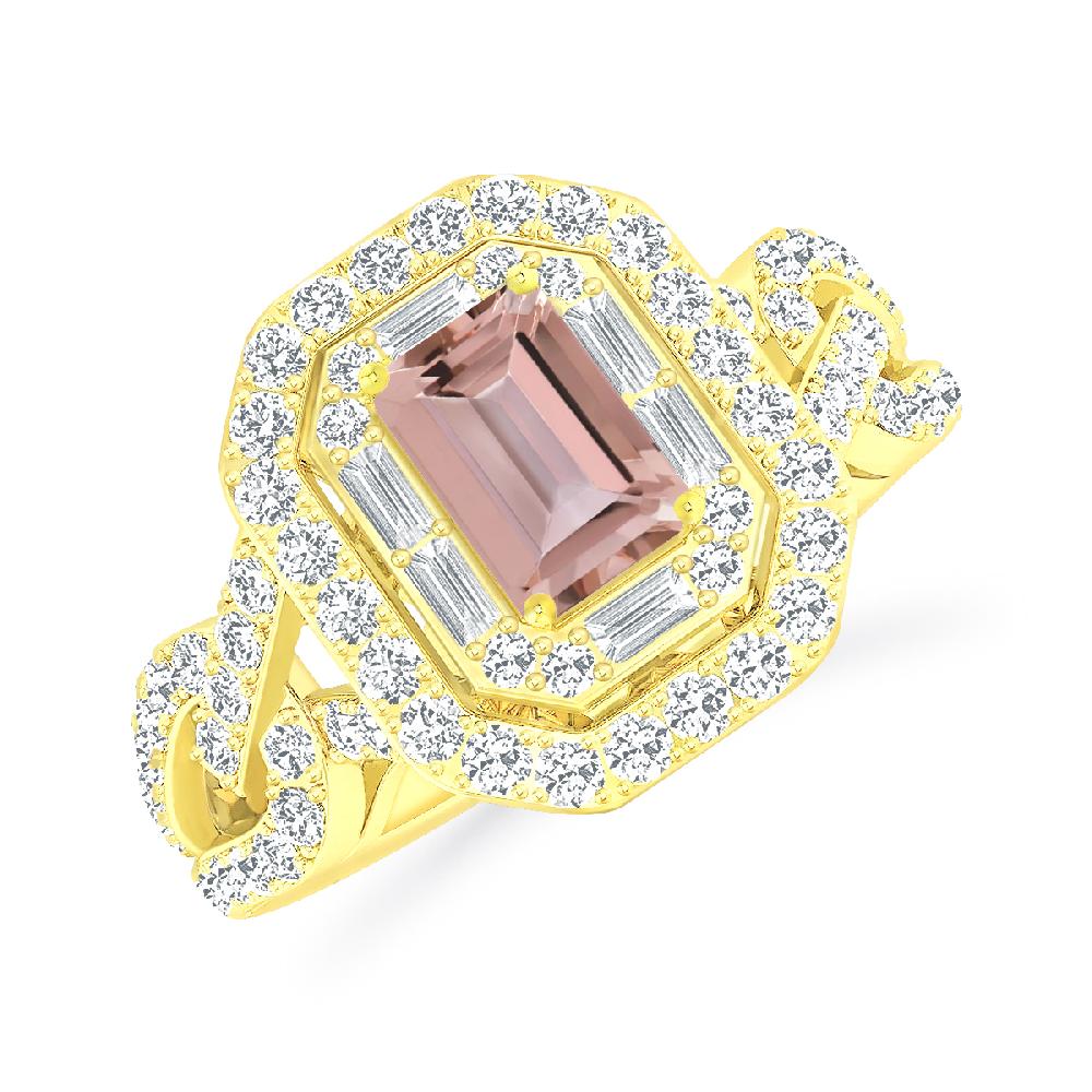 Yellow Gold - Morganite