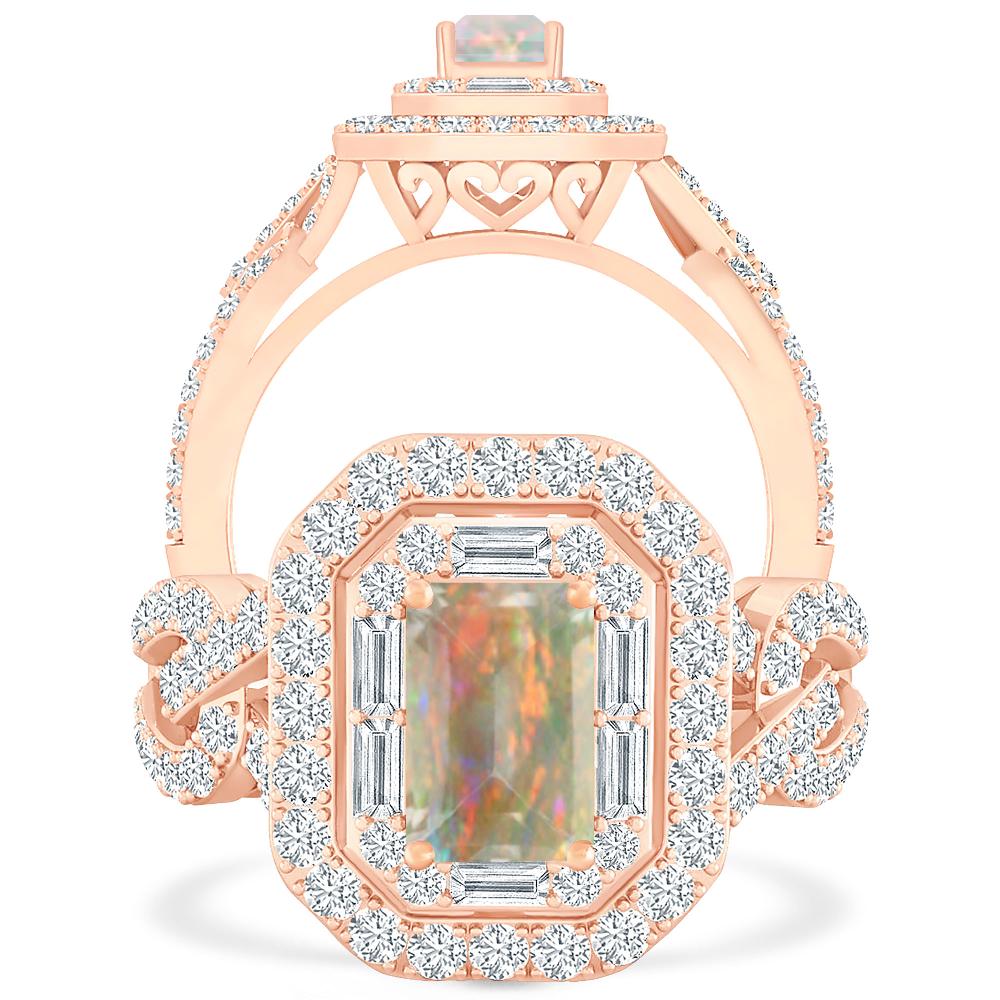 Rose Gold - Opal