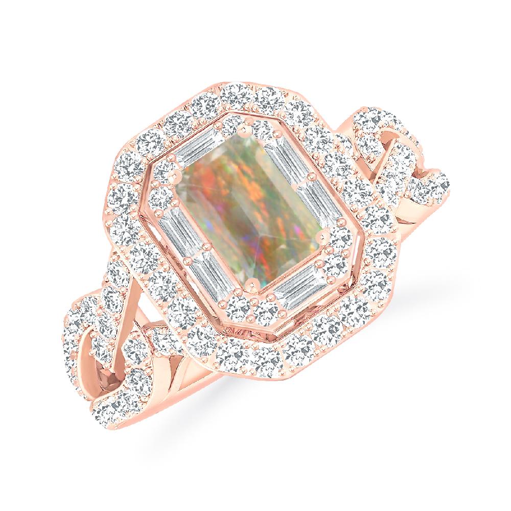 Rose Gold - Opal