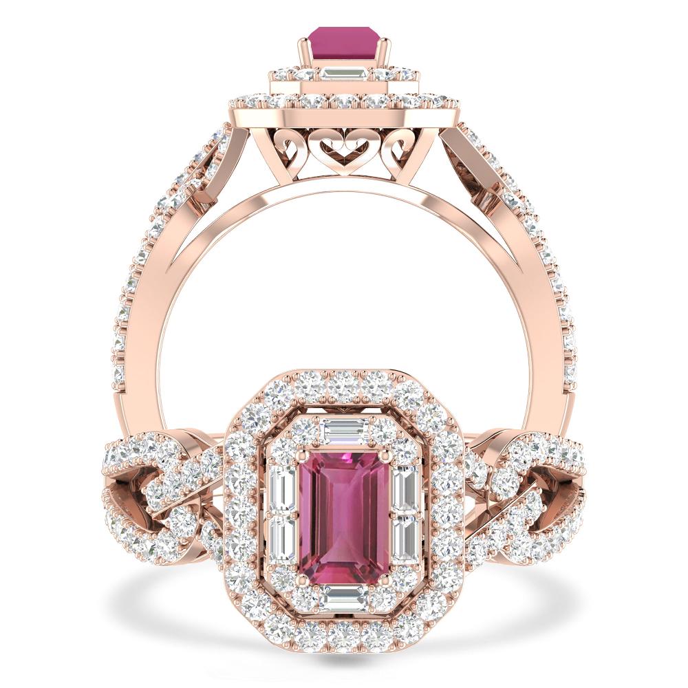 Rose Gold - Pink Tourmaline