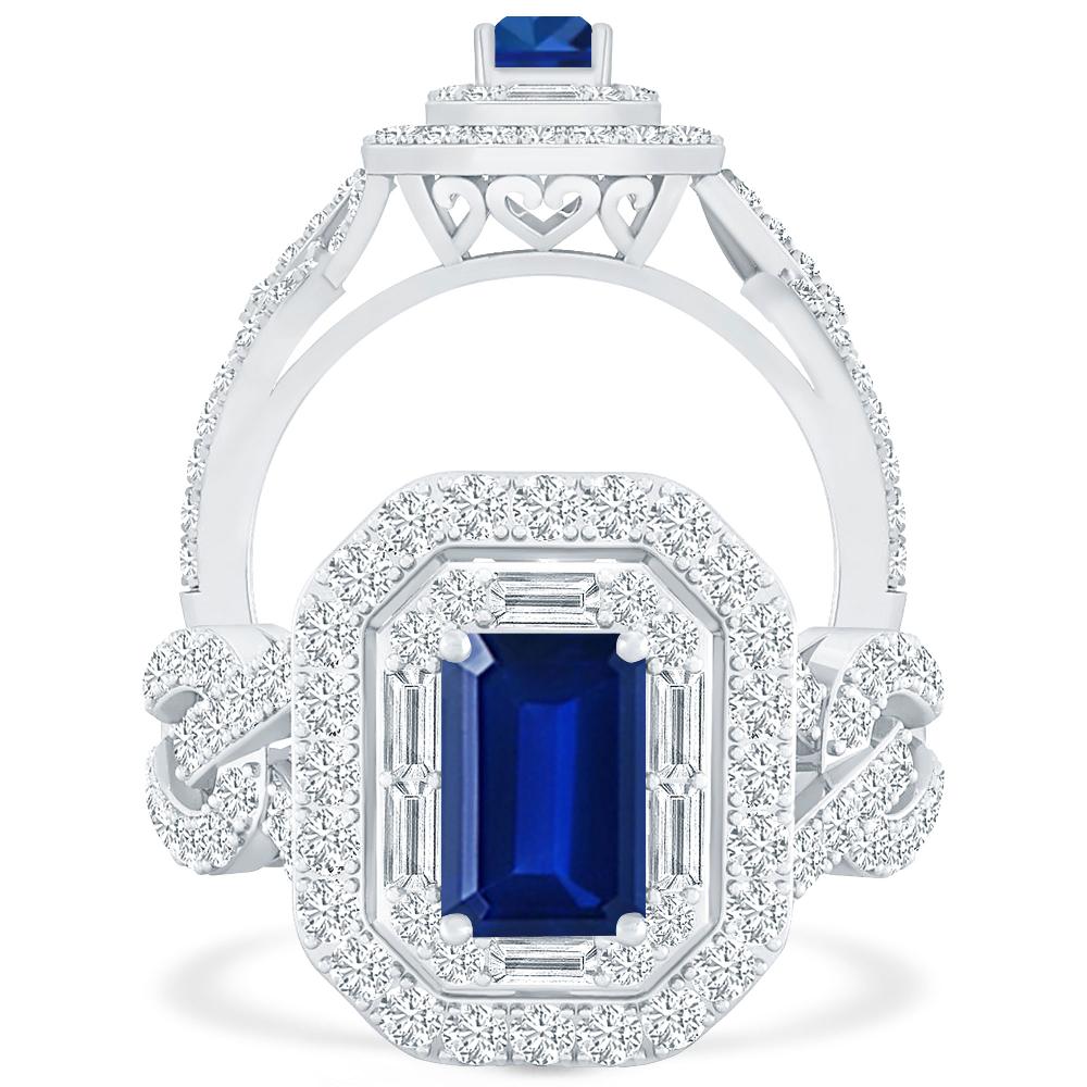 White Gold - Sapphire