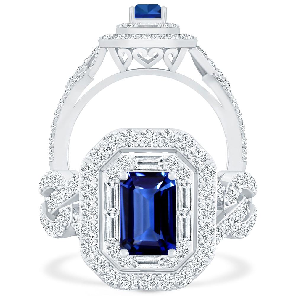 White Gold - Sapphire