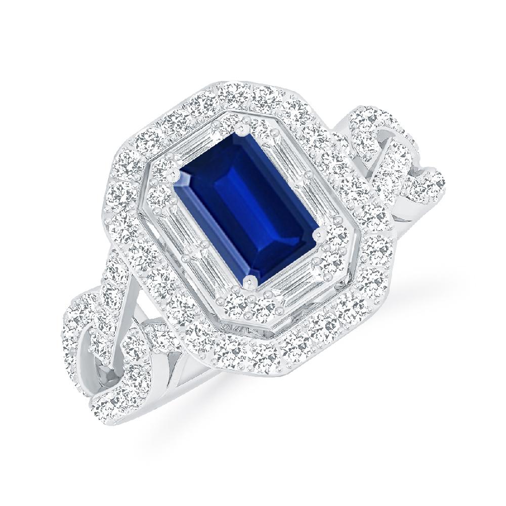 White Gold - Sapphire