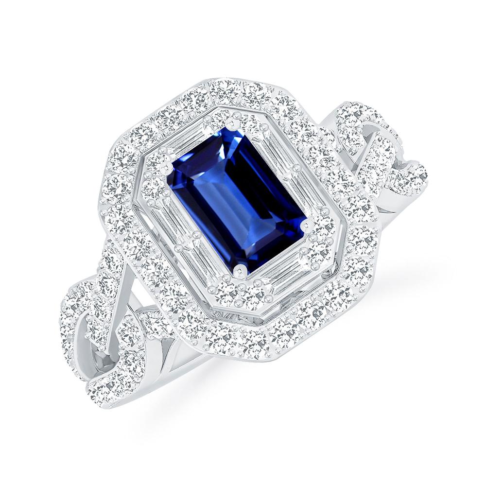 White Gold - Sapphire