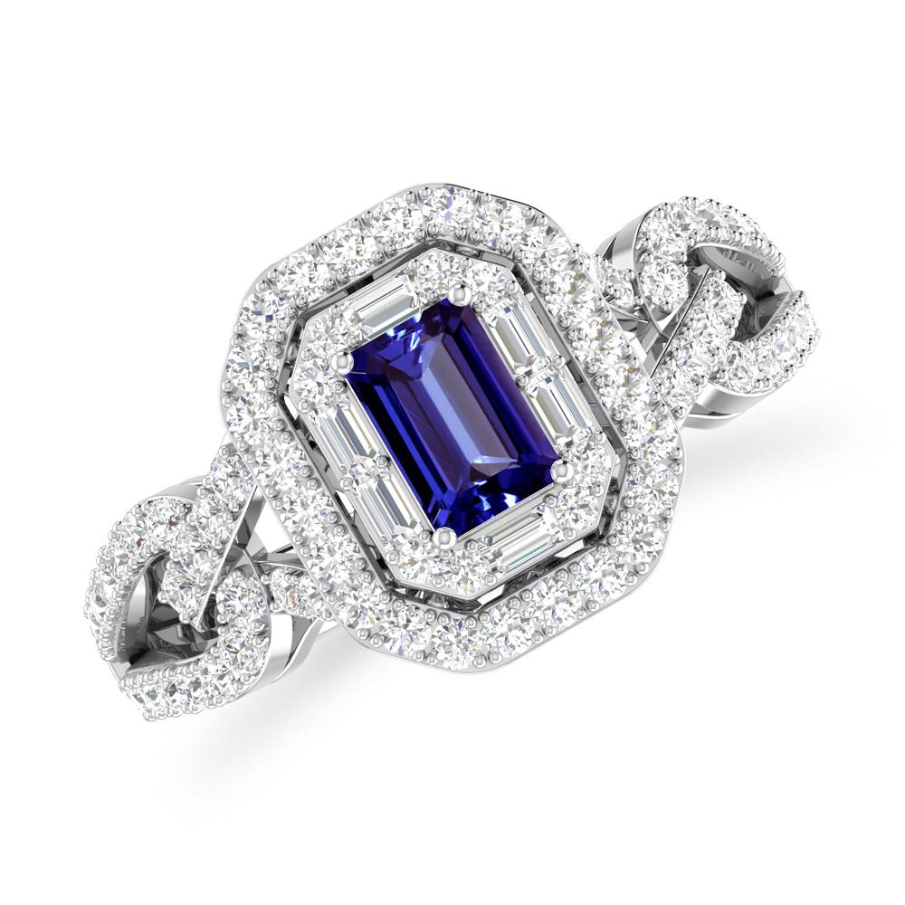 White Gold - Tanzanite