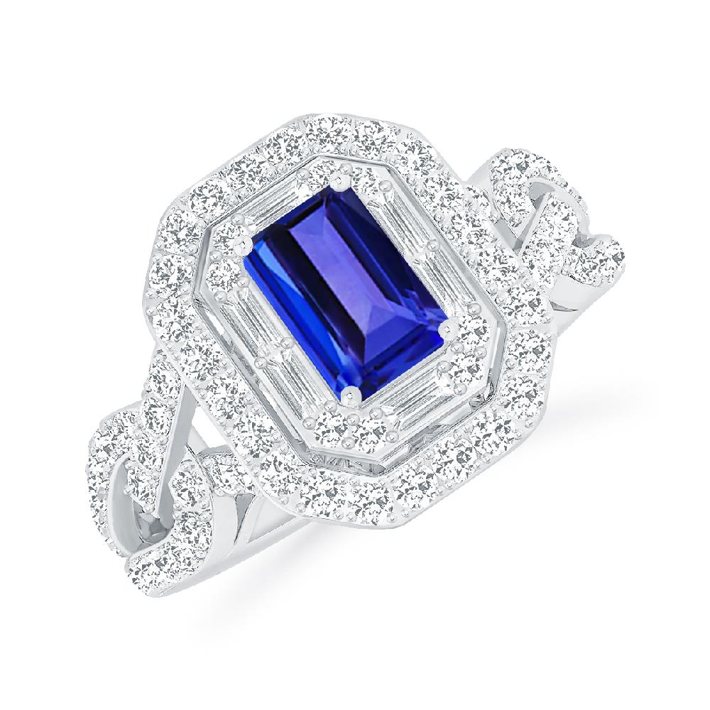 White Gold - Tanzanite