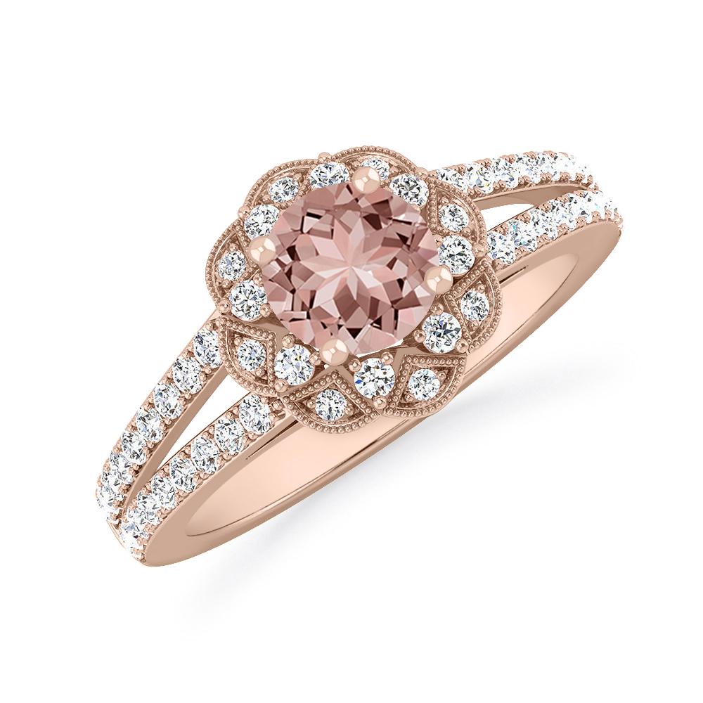 Rose Gold - Morganite