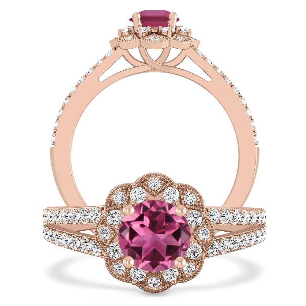 Rose Gold - Pink Tourmaline