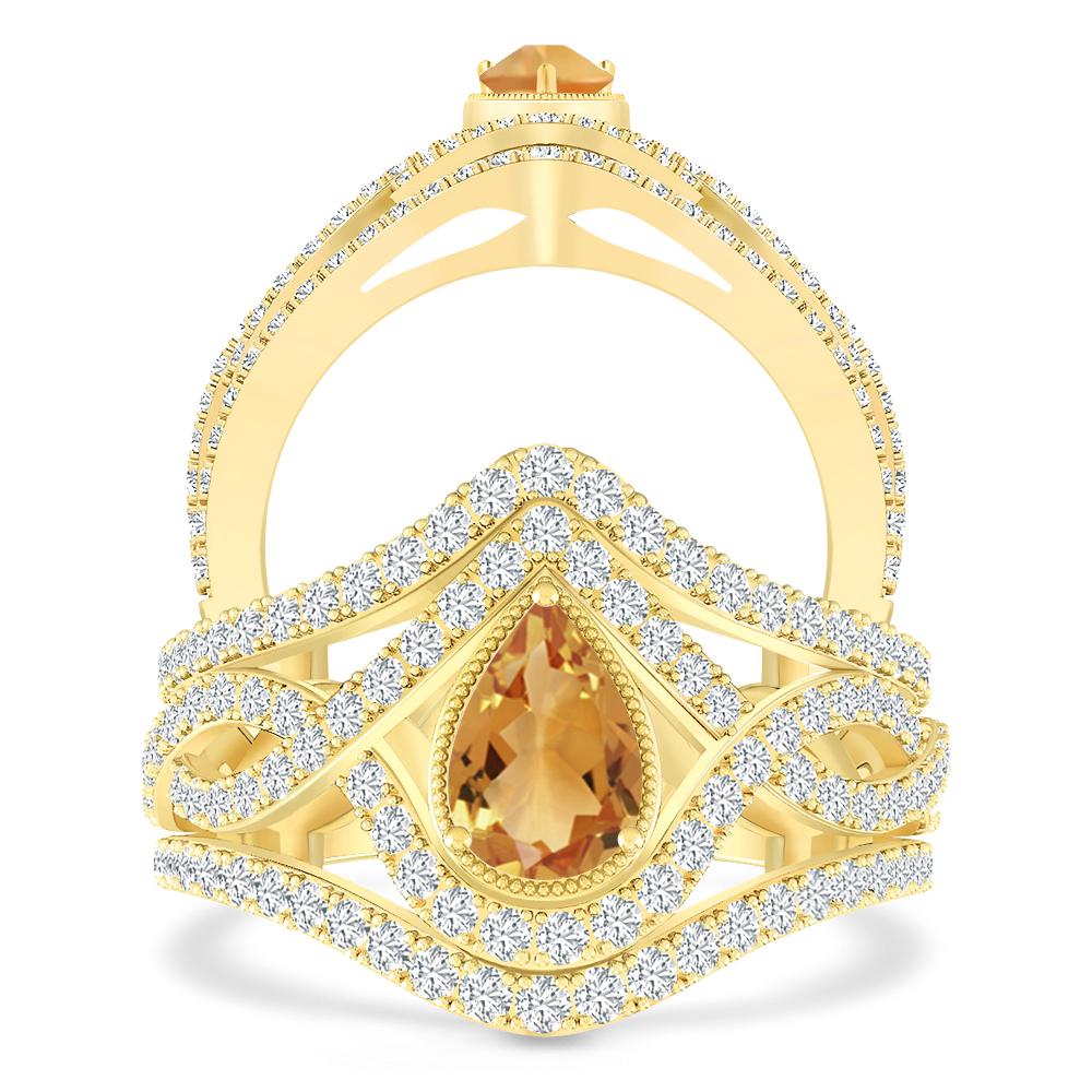 Yellow Gold - Citrine