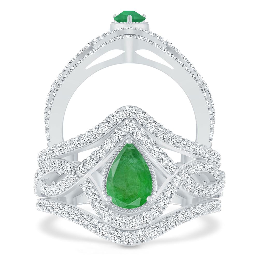 White Gold - Emerald