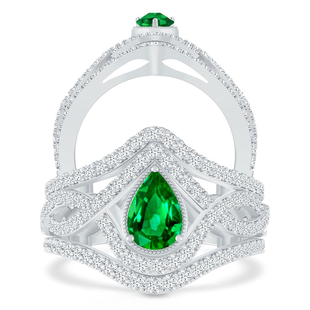 White Gold - Emerald