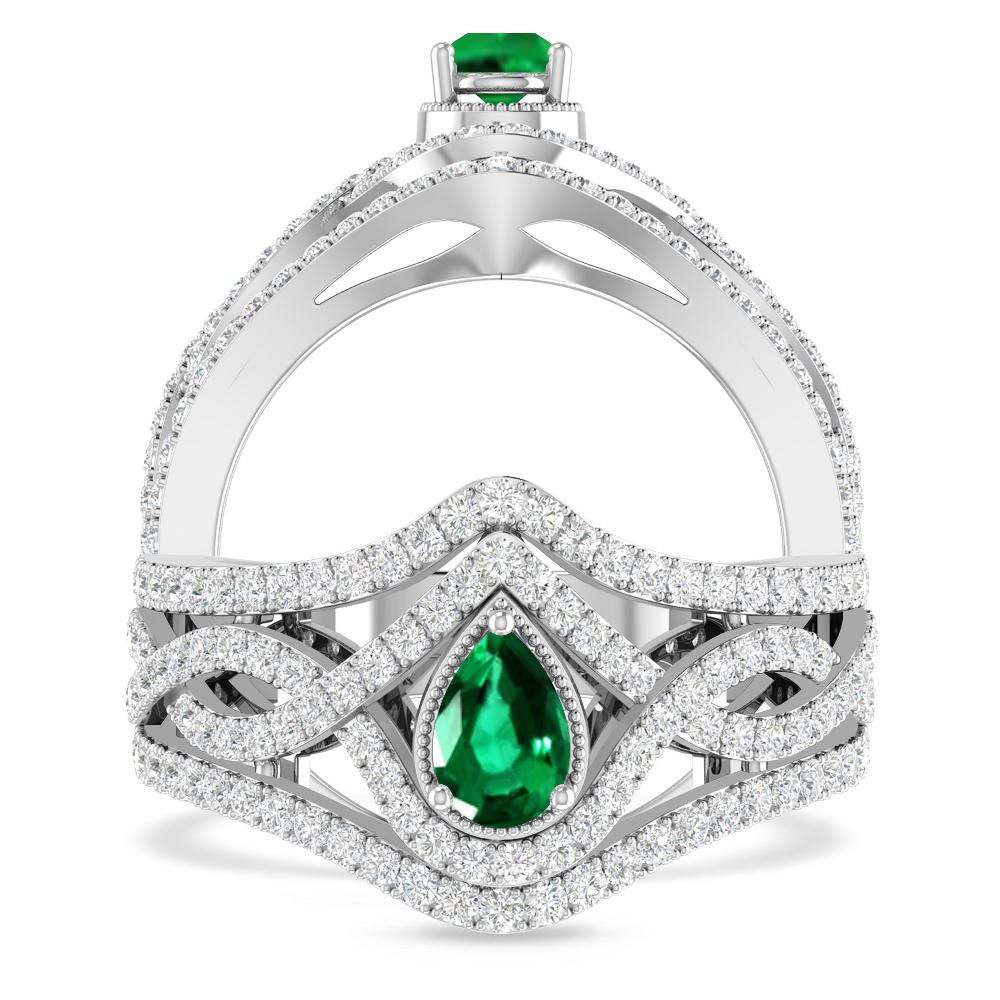 White Gold - Emerald