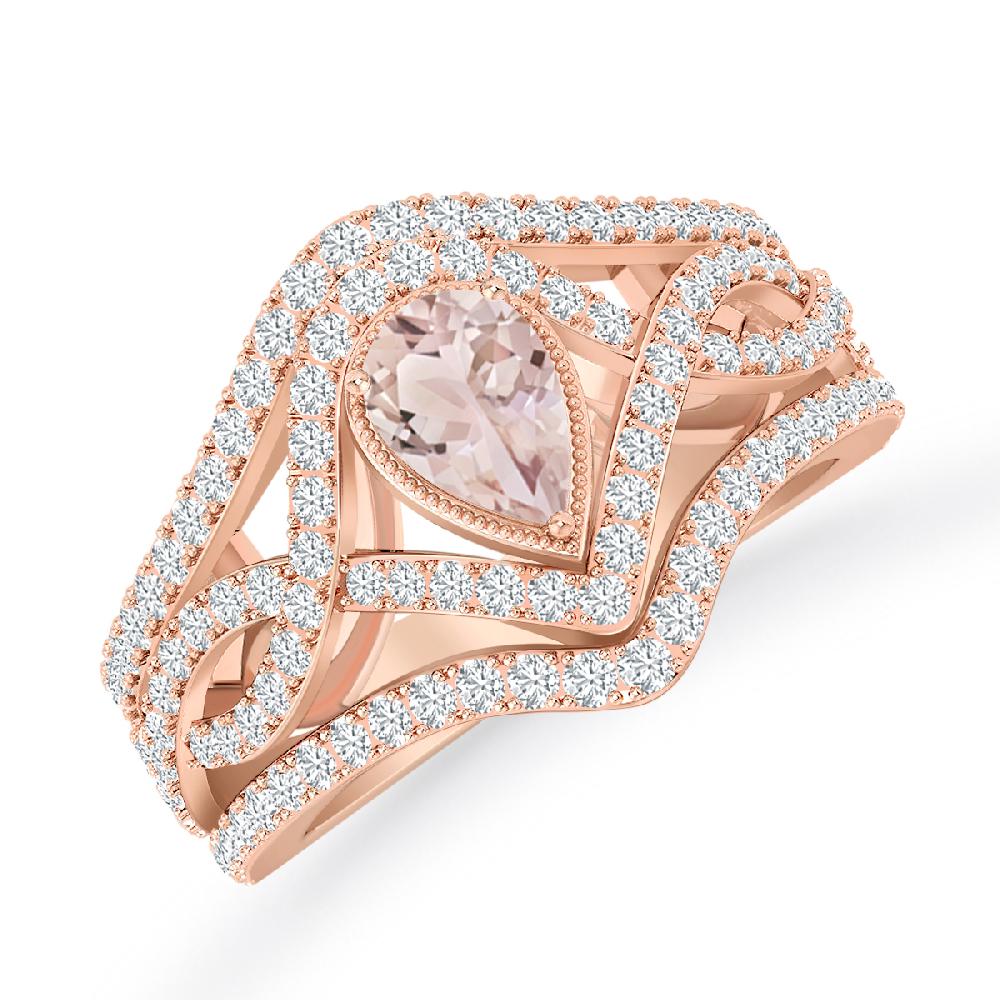 Rose Gold - Morganite