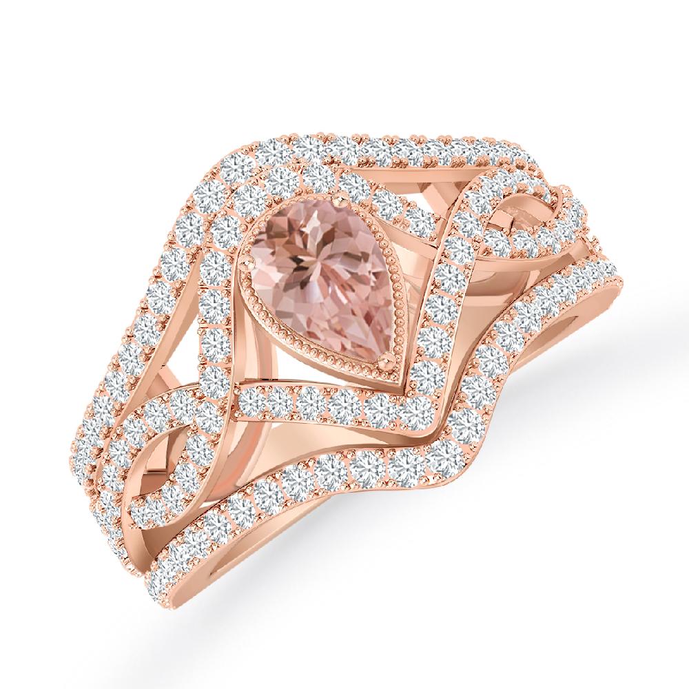 Rose Gold - Morganite