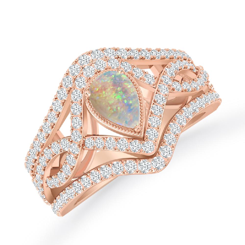 Rose Gold - Opal