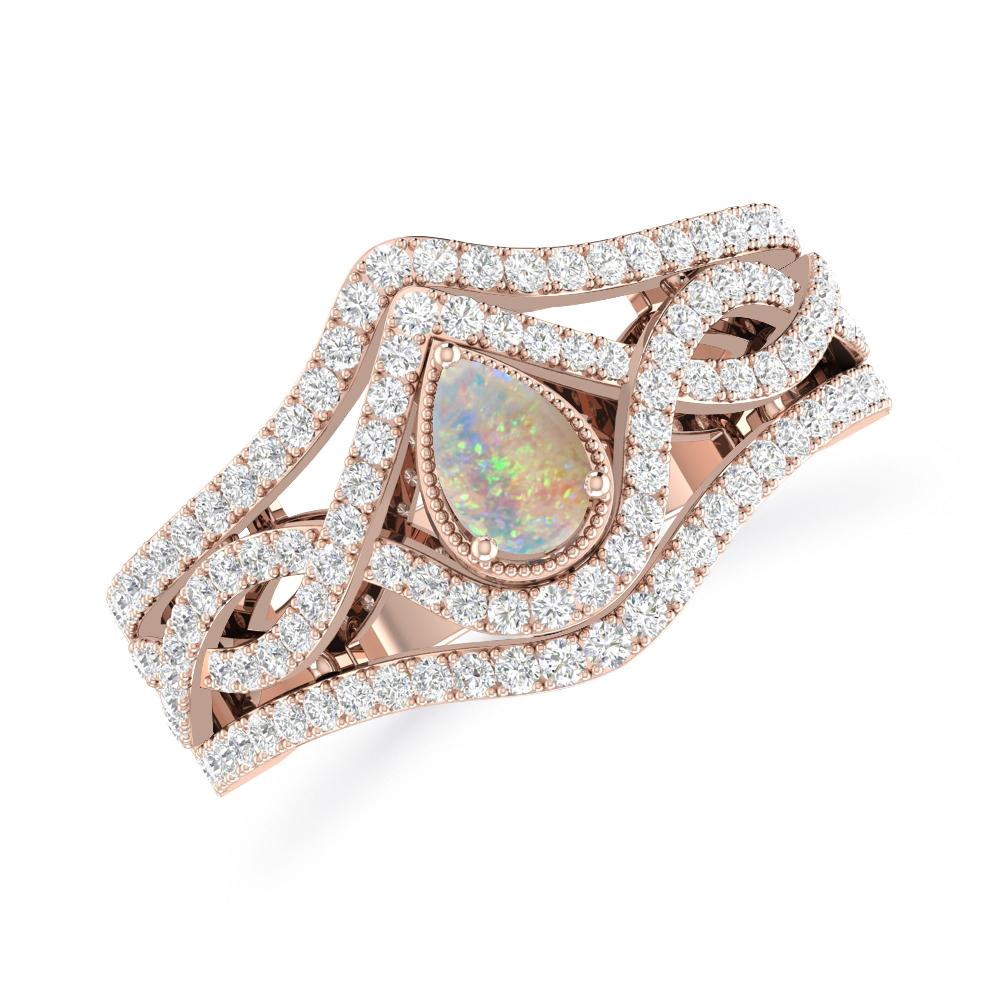 Rose Gold - Opal