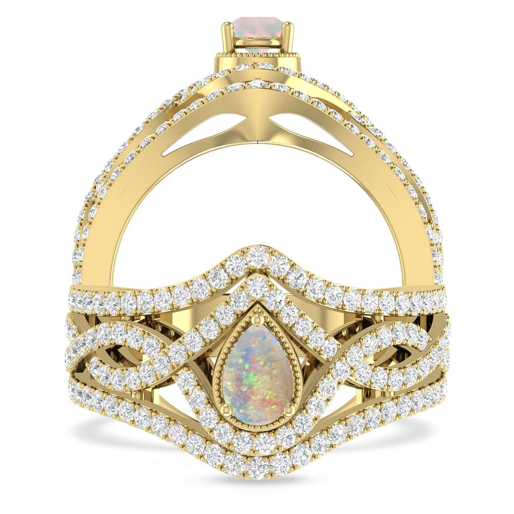 Yellow Gold - Opal