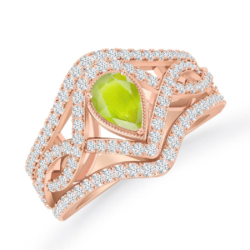 Rose Gold - Peridot