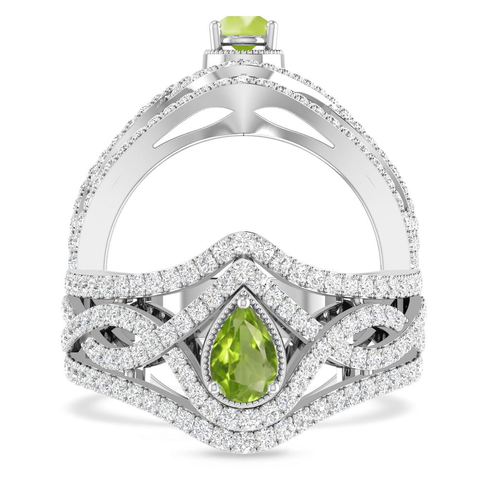 White Gold - Peridot