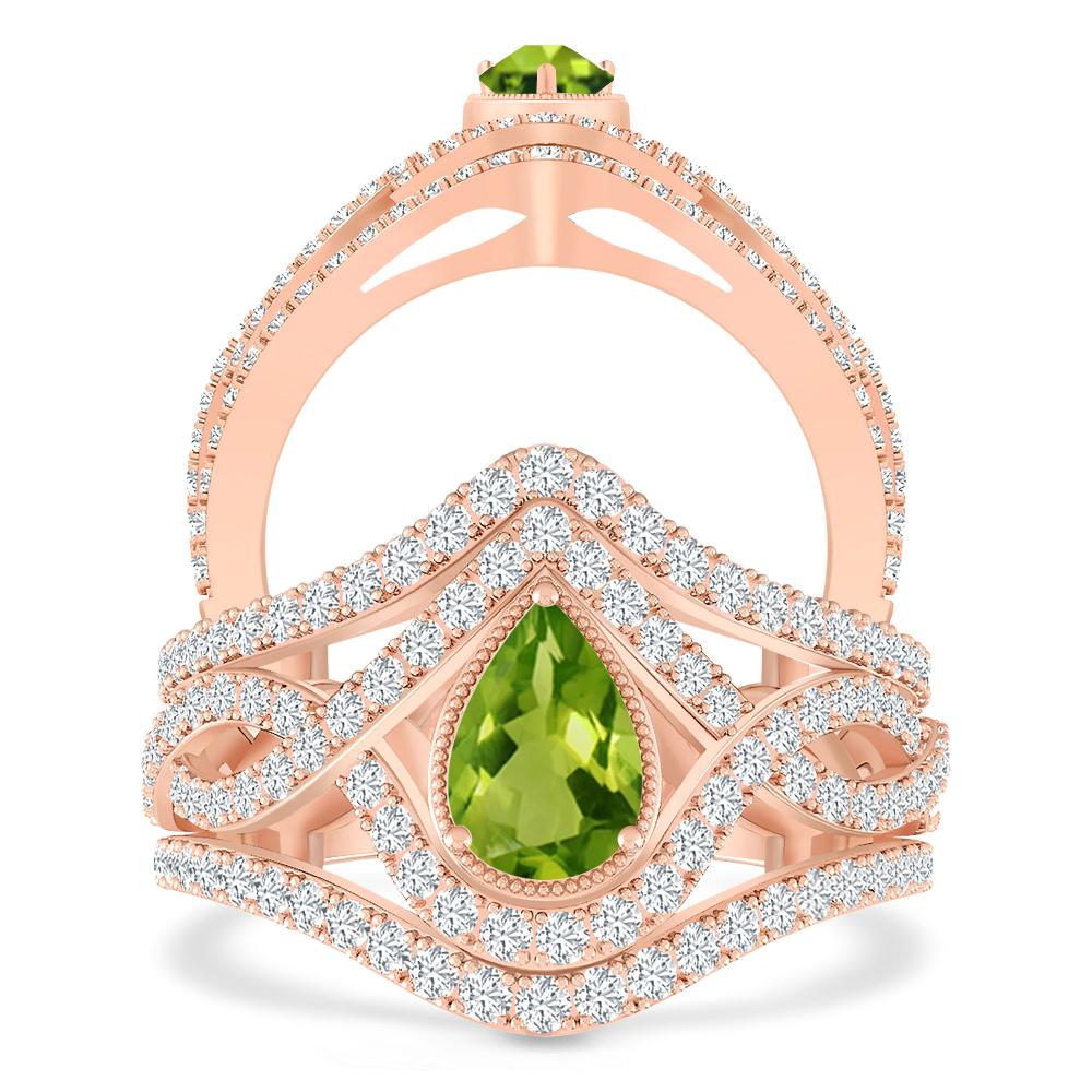 Rose Gold - Peridot