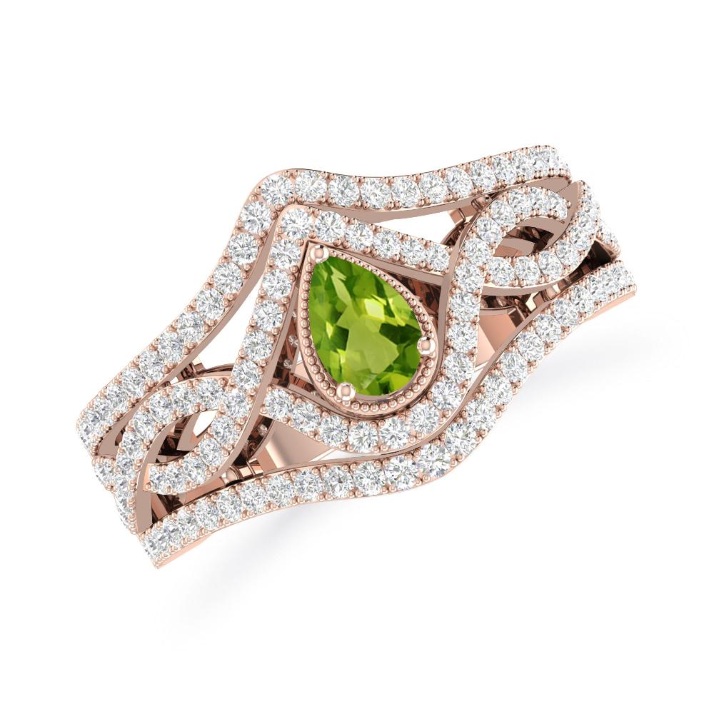 Rose Gold - Peridot