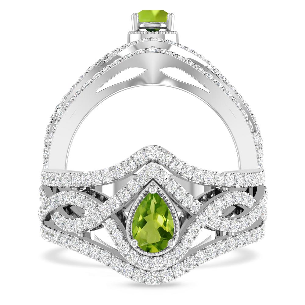 White Gold - Peridot