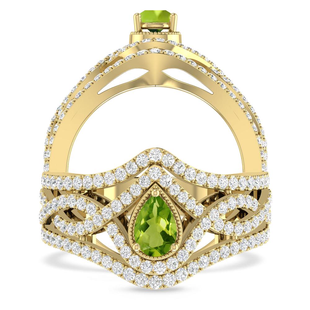 Yellow Gold - Peridot