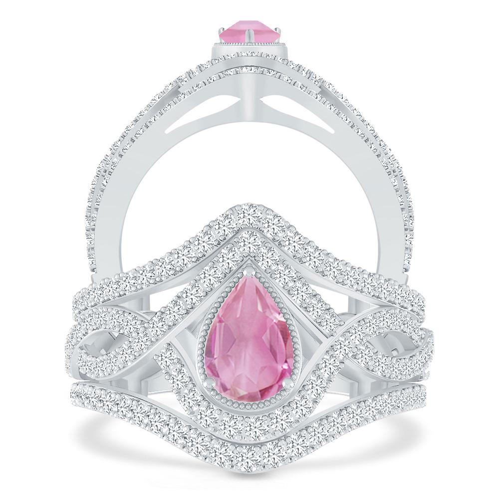 White Gold - Pink Tourmaline