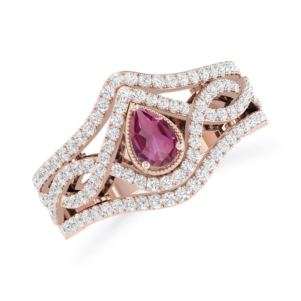 Rose Gold - Pink Tourmaline