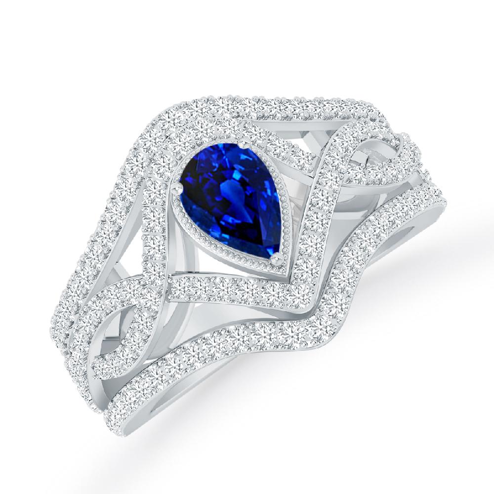 White Gold - Sapphire