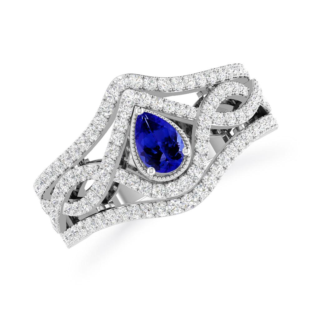 White Gold - Tanzanite