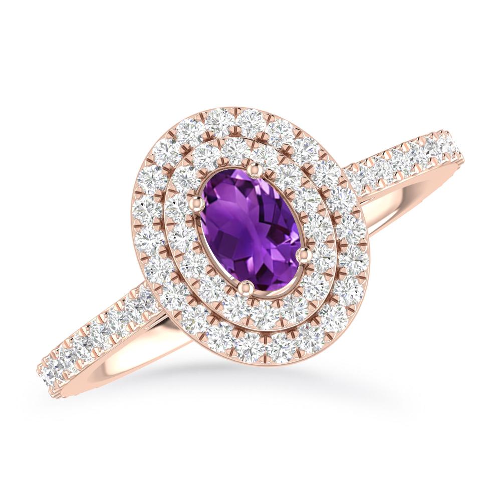 Rose Gold - Amethyst